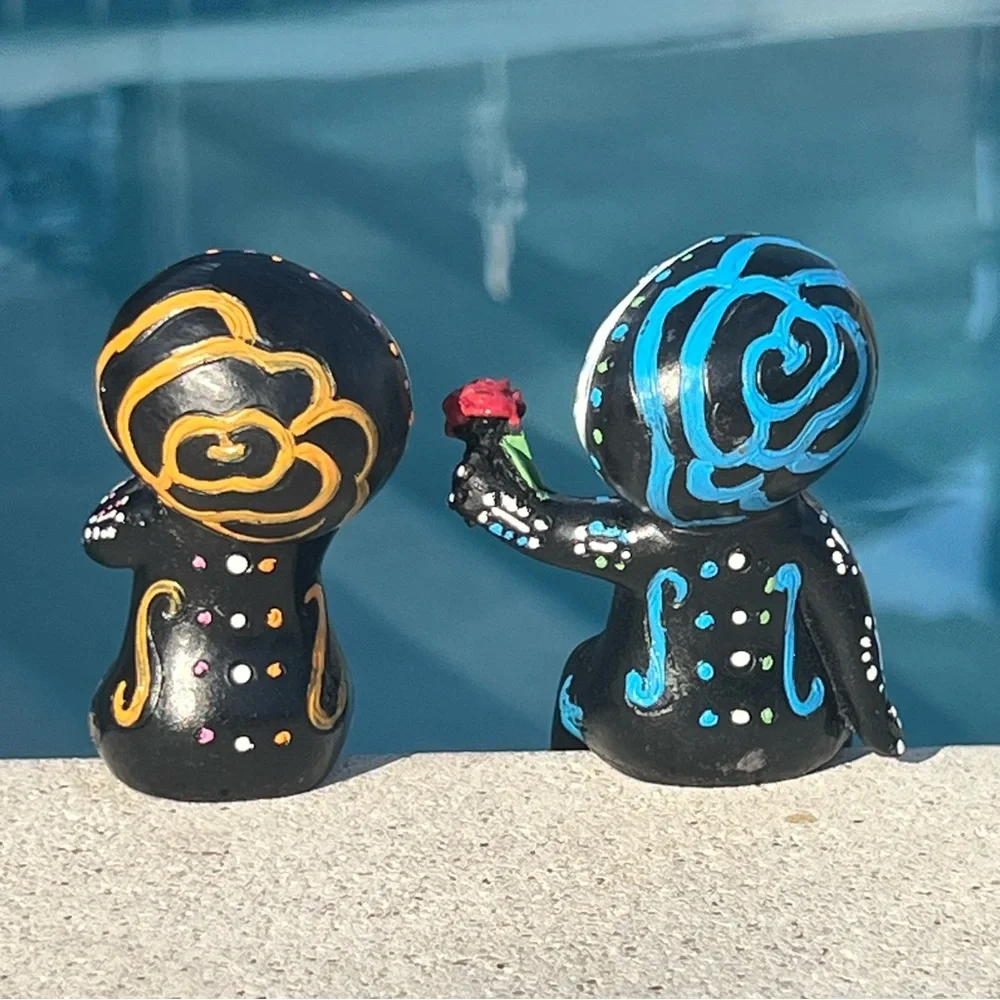 SUGAR SKULL couple (set of 2) - Picture 7 of 15